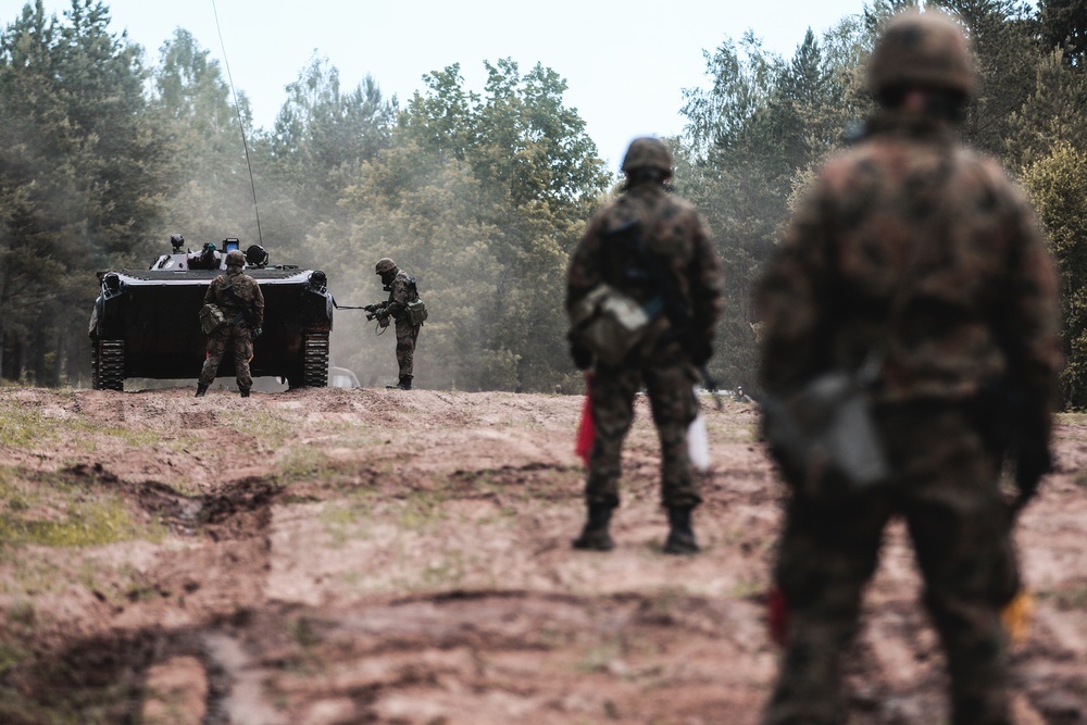 Saber Strike 18: Polish Soldiers Conduct CBRN Exercise