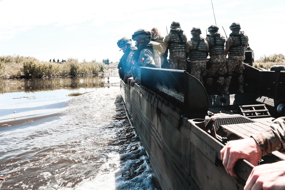 Saber Strike 18: Amphibious Training with Battle Group Poland