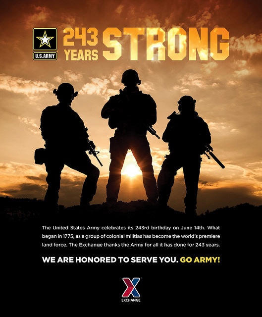 Exchange celebrates the Army Birthday