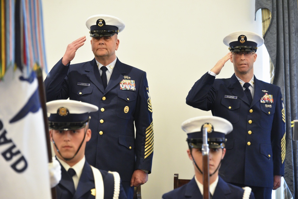 Master Chief Petty Officer of the Coast Guard Reserve Change of Watch 2018