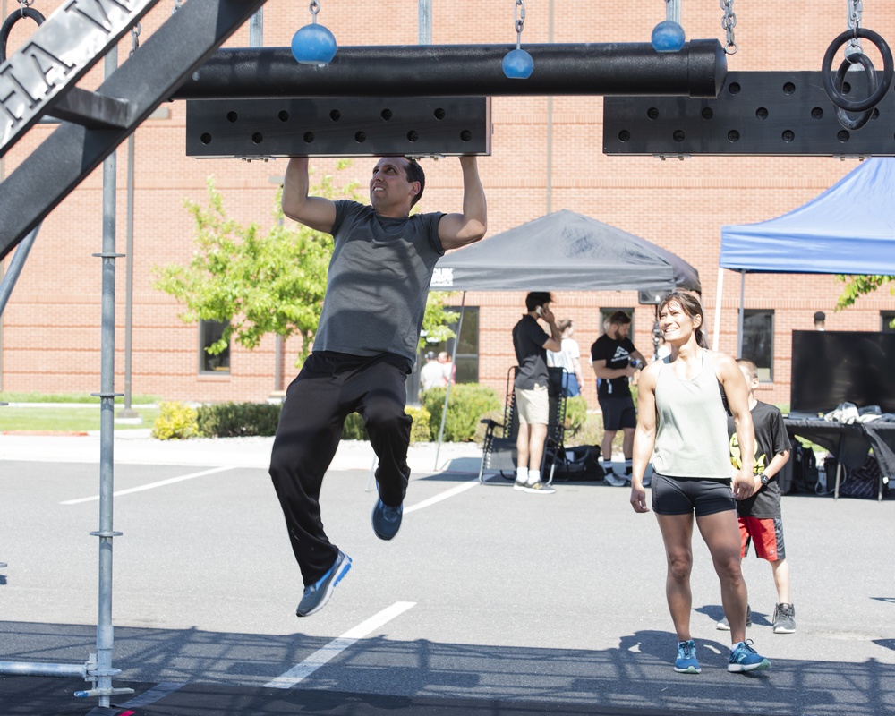 Alpha Warrior visits Fairchild; tests physical and mental strength