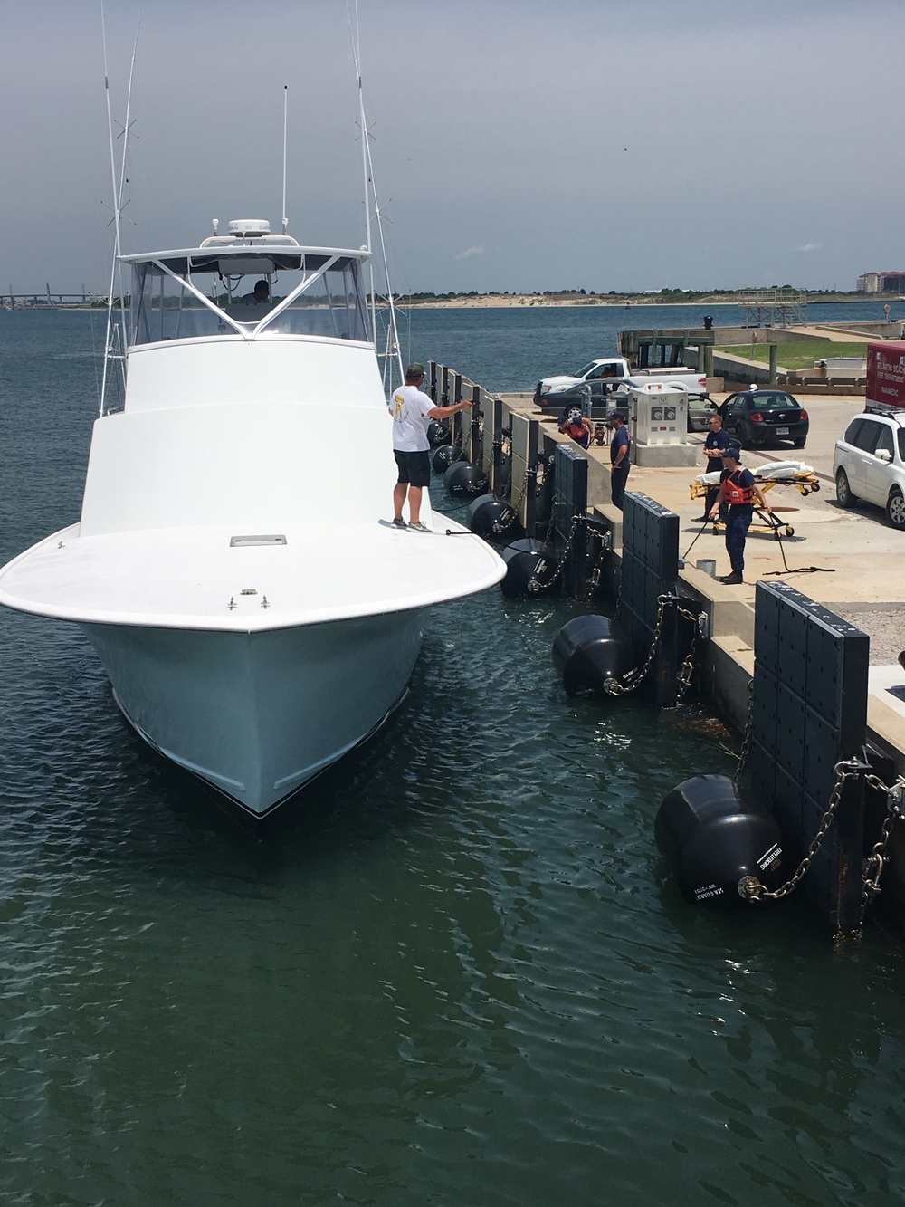 DVIDS - Images - Coast Guard Medevacs Man 15 Miles South Of Beaufort ...