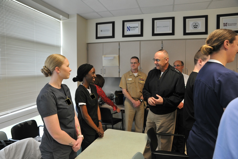 Hospital Corpsman trauma training