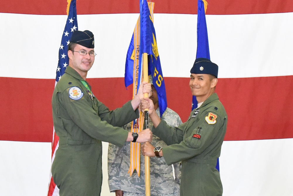 550th FS Change of Command
