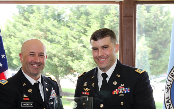MAJ Jarnagin and LTC Sandefer