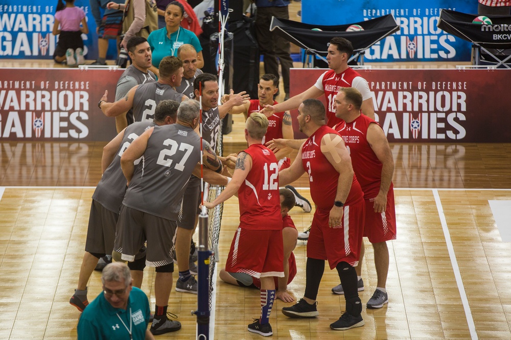 2018 Warrior Games Sitting Volleyball Preliminaries