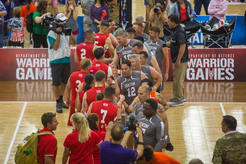 2018 Warrior Games Sitting Volleyball Preliminaries