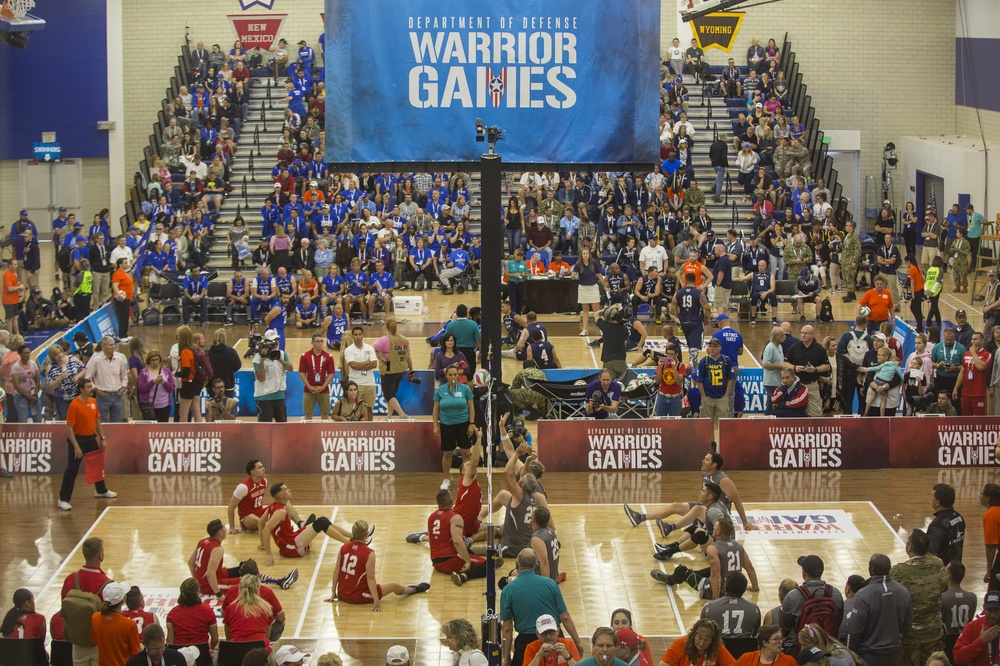 2018 Warrior Games Sitting Volleyball Preliminaries