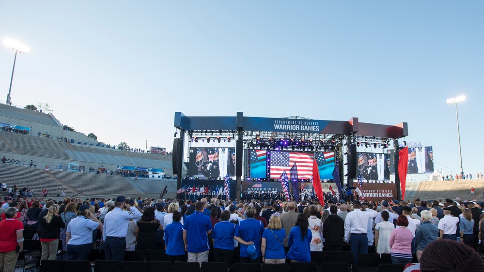 4ID Band performs with Air Force Band during Warrior Games 2018