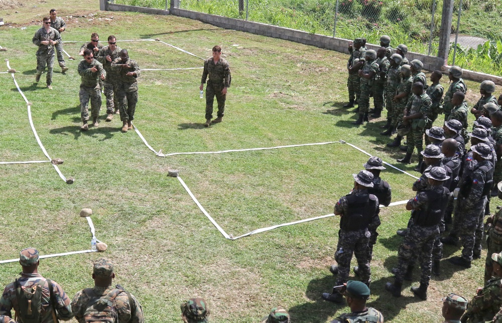 U.S. Marines help train Caribbean partners during Tradewinds 2018