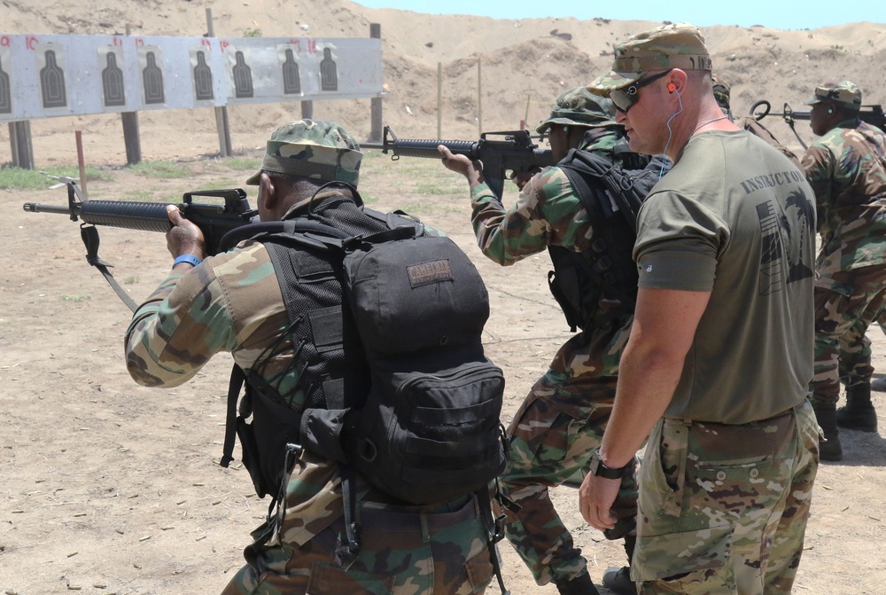 Florida National Guardsmen help train Caribbean partners during Tradewinds 2018