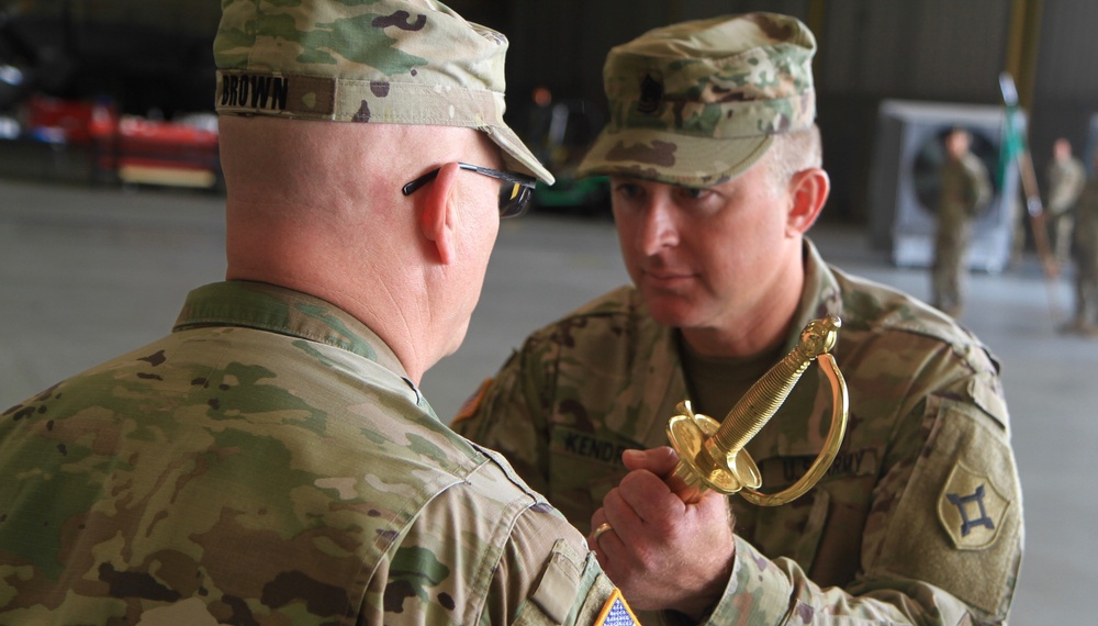 CSM Kendrick Assumes Responsibility of the 83rd Troop Command