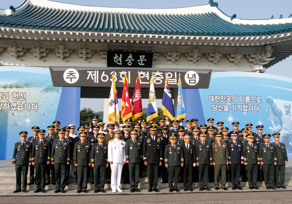 ROK MEMORIAL DAY CEREMONY