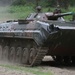Battle Group Poland conduct chemical decontamination training at Saber Strike 18