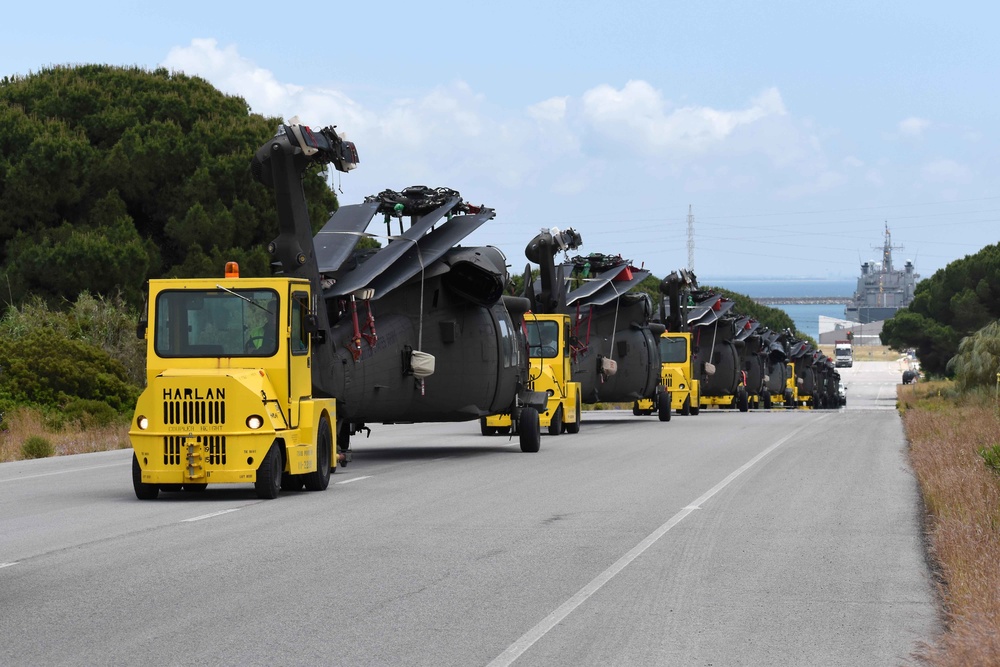 NAVSUP Fleet Logistics Center Sigonella Conducts Joint Intermodal Operations in Spain