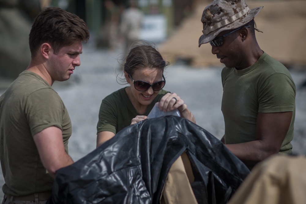 Nurses, Corpsmen take part in shock trauma drills