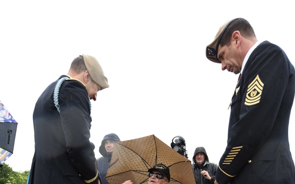 Pointe du Hoc Ranger Monument commemoration ceremony
