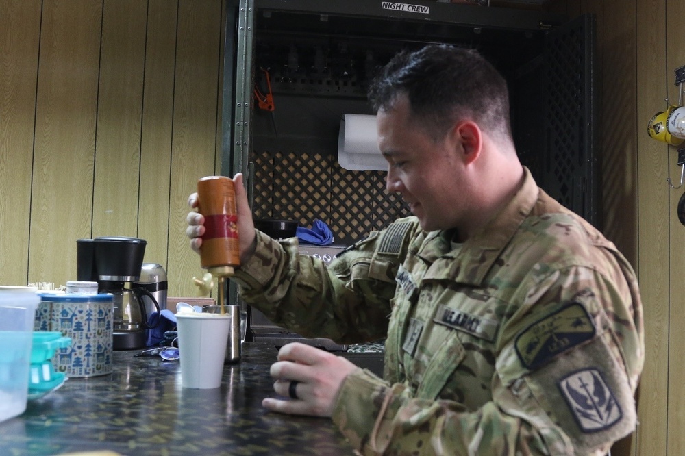 The Best Part of Waking Up is Dustoff Coffee in Your Cup