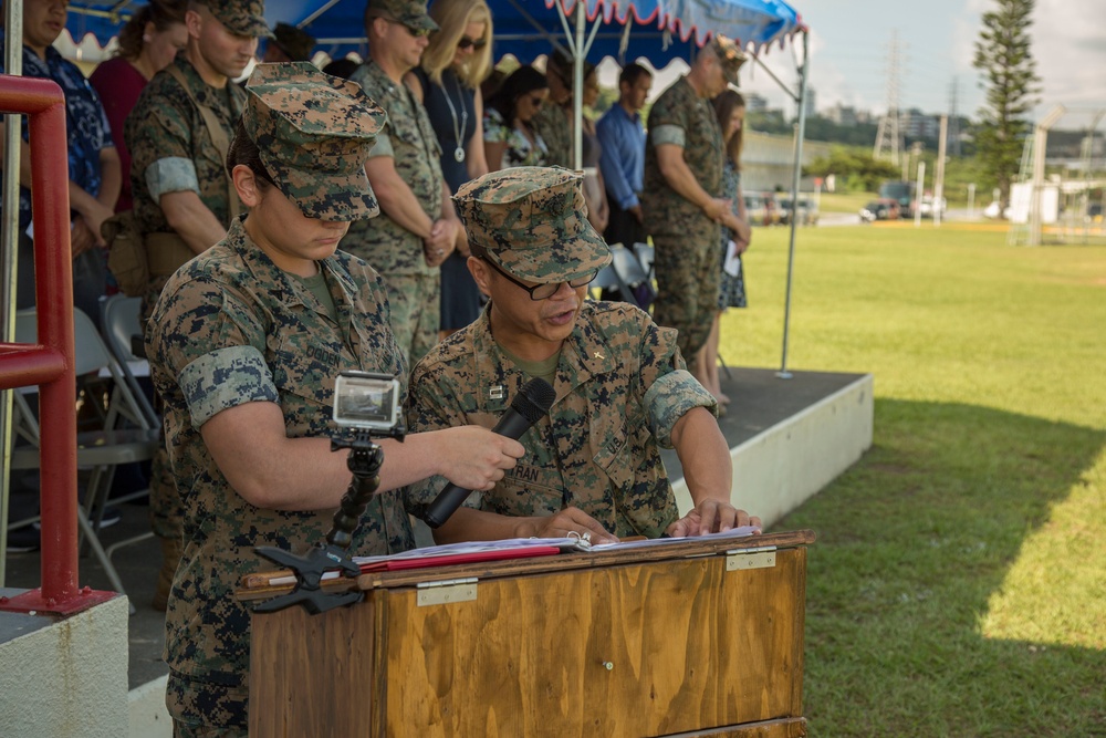 CLB-4 Change of Command