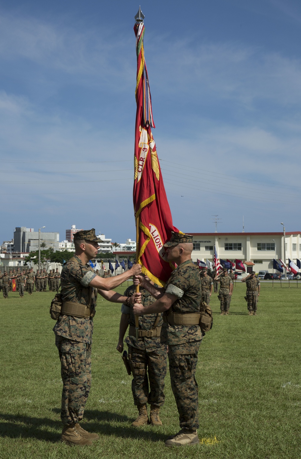 CLB-4 Change of Command