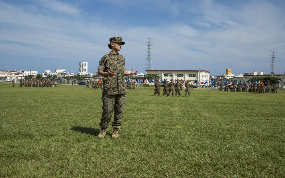 CLB-4 Change of Command