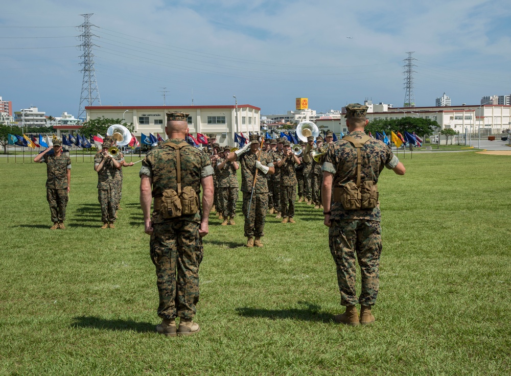 CLB-4 Change of Command