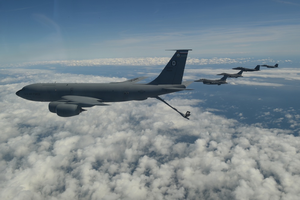 USAFE Formation Flight during BALTOPS 18