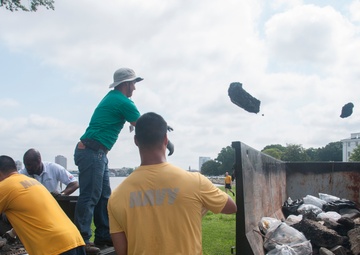 NMCP Hosts Clean the Base Day, Collects Four Tons of Trash
