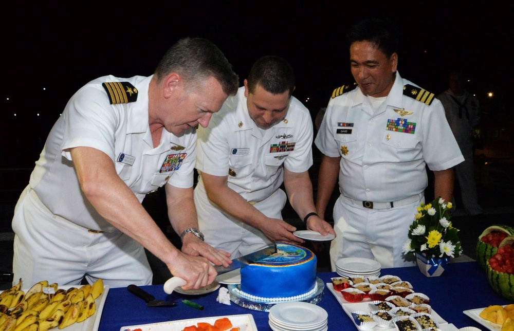 7th Fleet Deputy hosts reception for Filipino dignitaries aboard USNS Millinocket