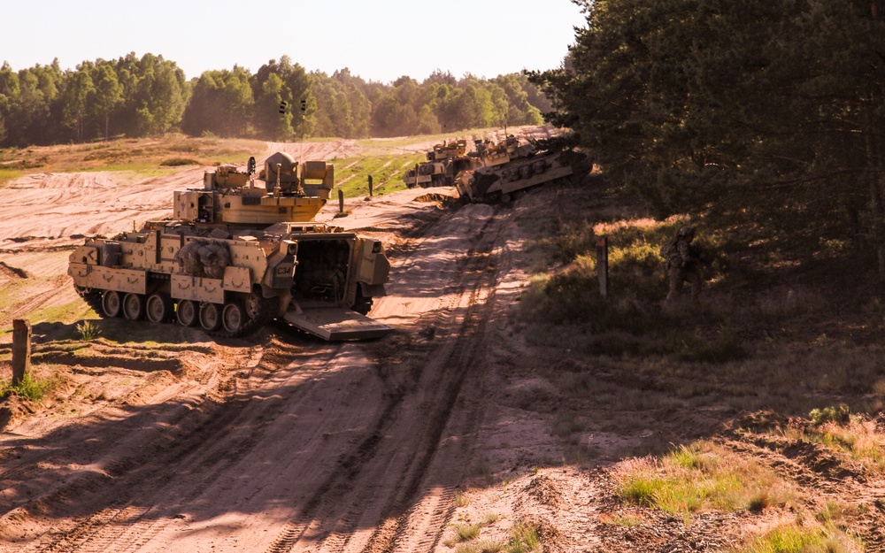 Cavalry leads the way!