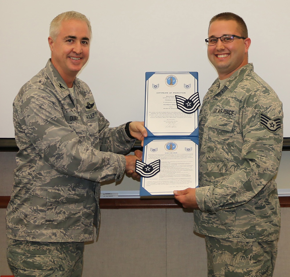 Silva Promoted to Technical Sergeant
