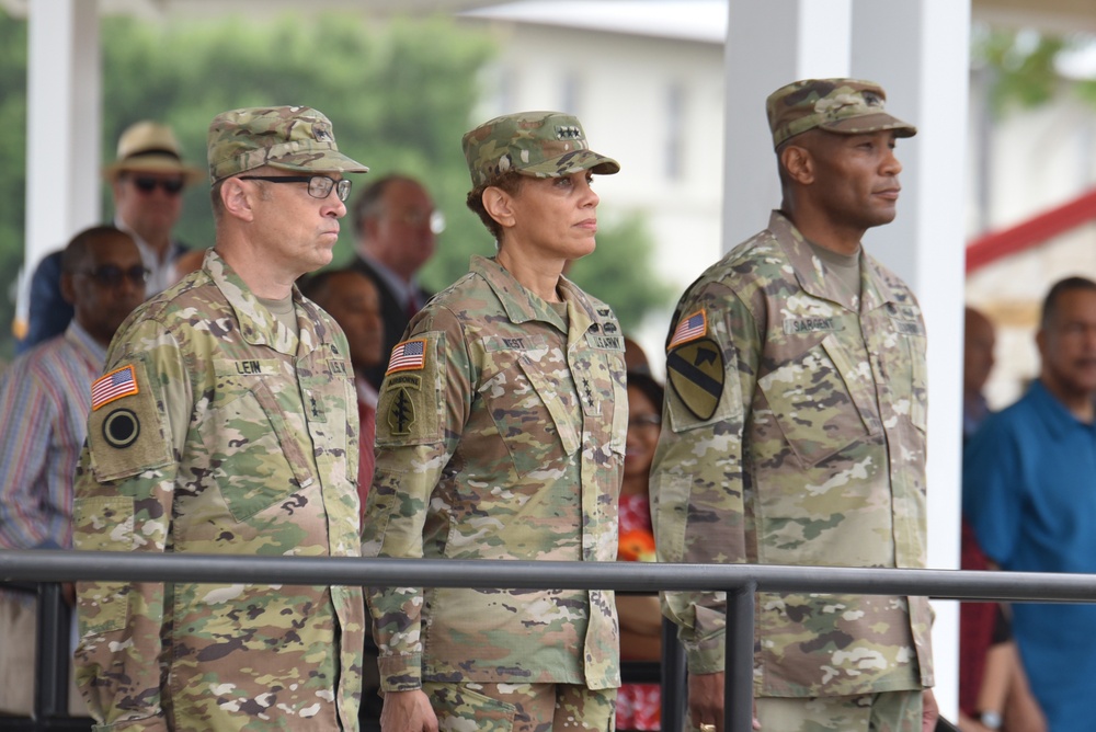 AMEDDC&amp;S Change of Command 2018