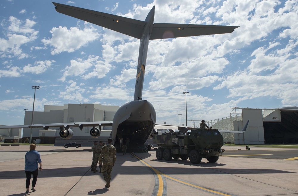 Fort Sill National Guard trains with Altus AFB loadmasters