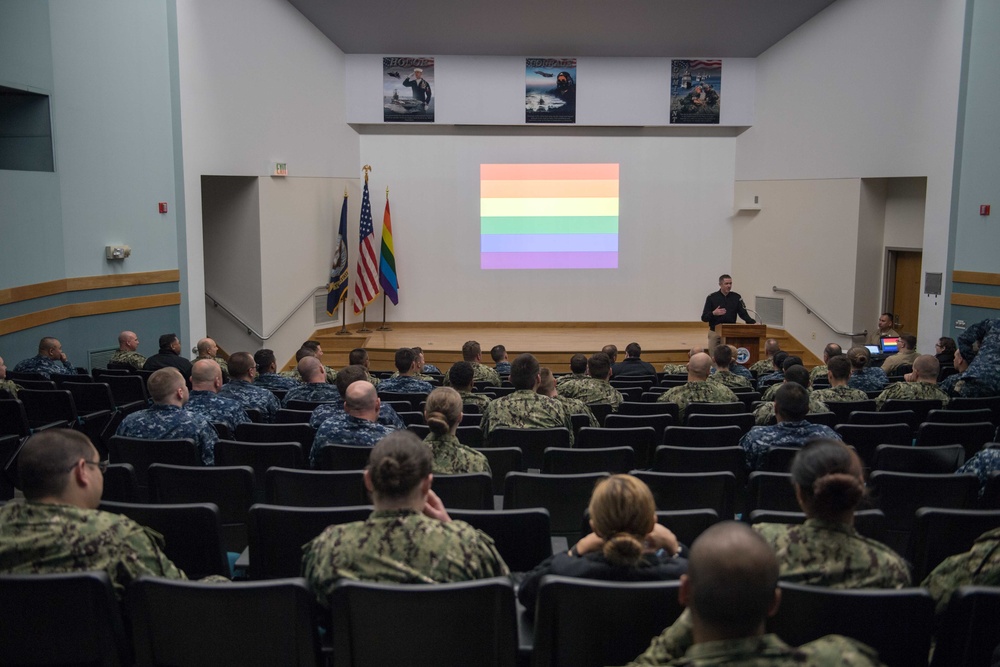 Naval Station Everett observes LGBT Pride Month
