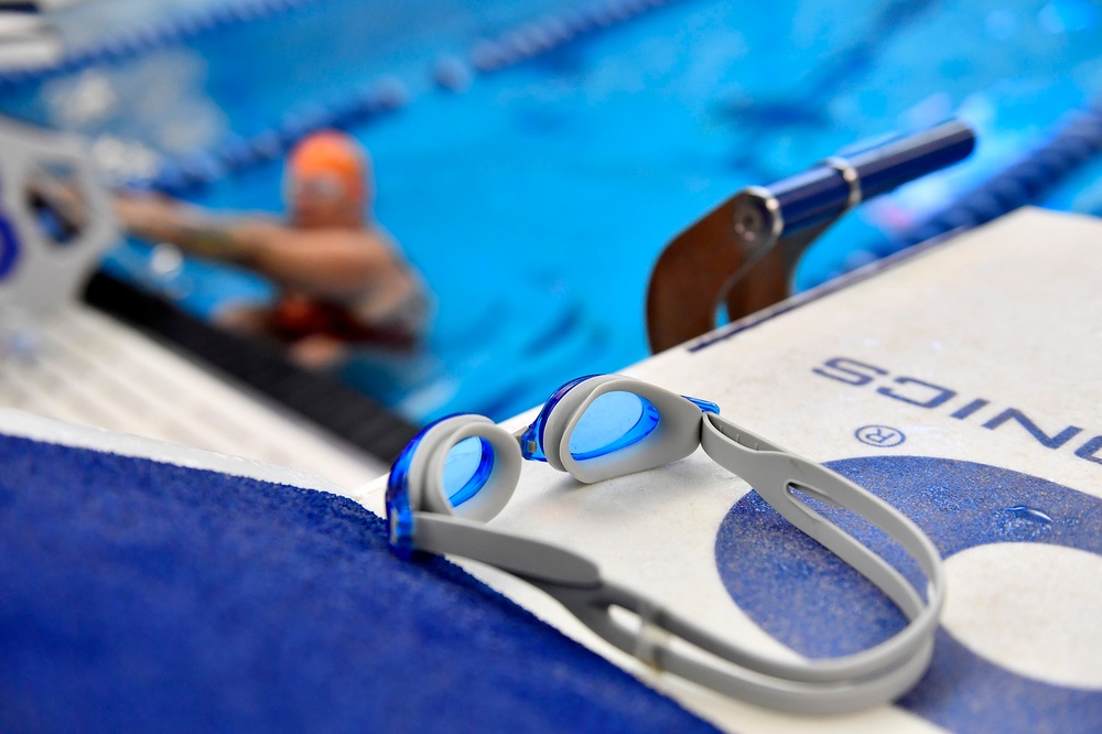 2018 DoD Warrior Games Air Force Swimming Practice