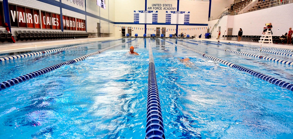 2018 DoD Warrior Games Air Force Swimming Practice