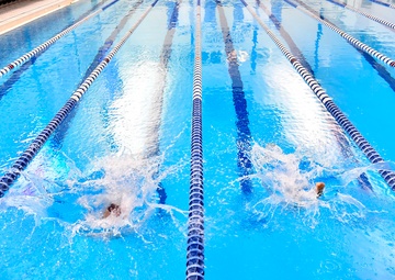 2018 DoD Warrior Games Air Force Swimming Practice