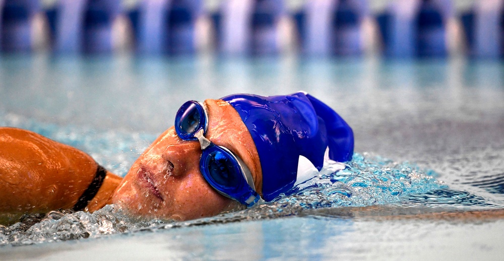 2018 DoD Warrior Games Air Force Swimming Practice