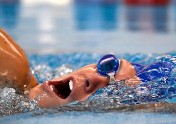 2018 DoD Warrior Games Air Force Swimming Practice