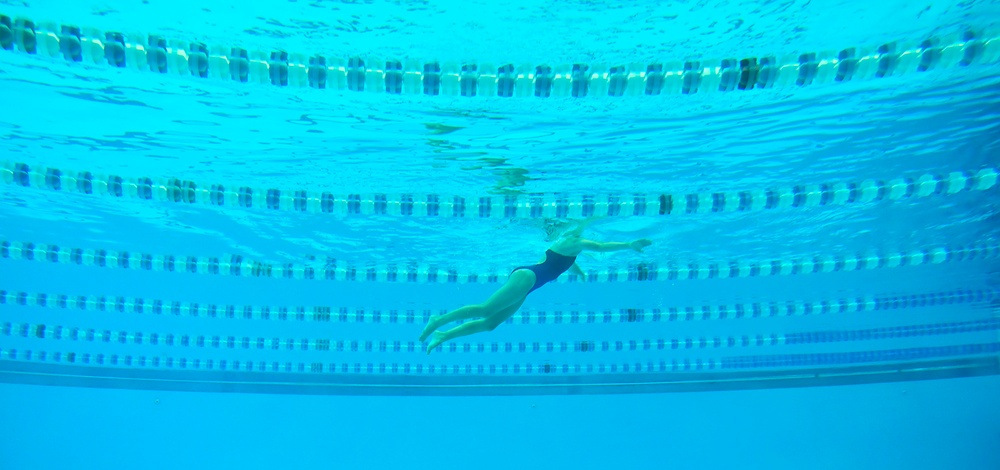 2018 DoD Warrior Games Air Force Swimming Practice