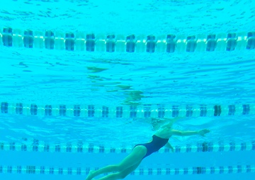 2018 DoD Warrior Games Air Force Swimming Practice