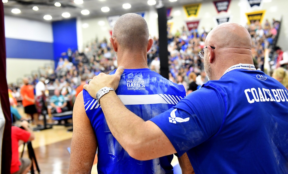 2018 DoD Warrior Games Air Force Powerlifting Competition