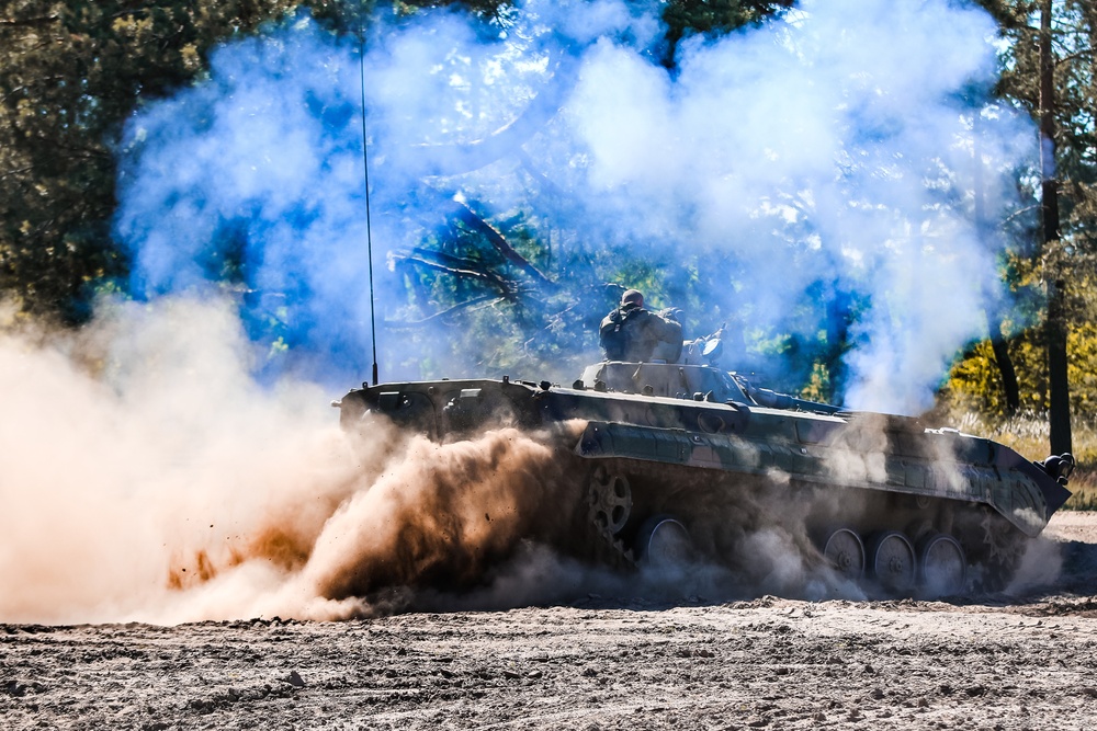 Saber Strike 18 Tank Operations