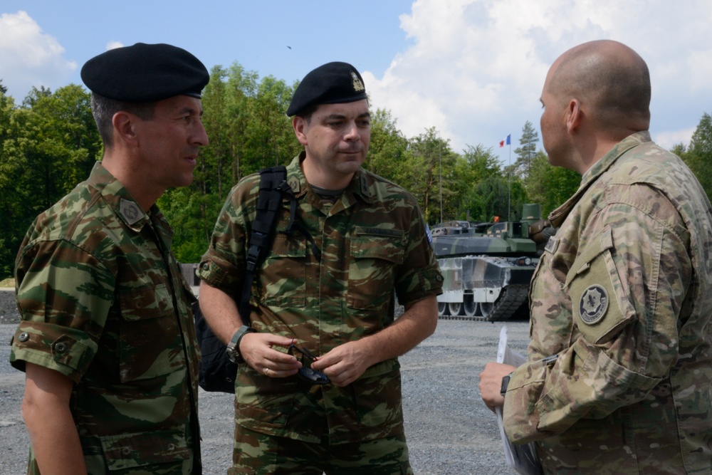 Strong Europe Tank Challenge MEDEVAC with French Soldiers