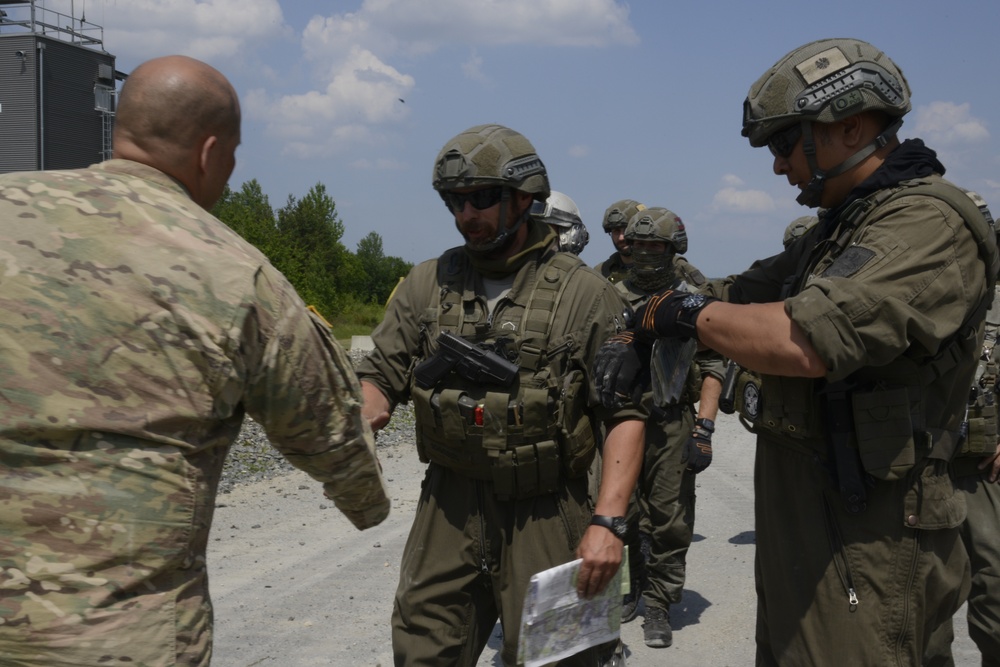Strong Europe Tank Challenge MEDEVAC with Austrian Soldiers