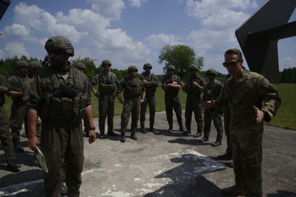 Strong Europe Tank Challenge MEDEVAC with Austrian Soldiers