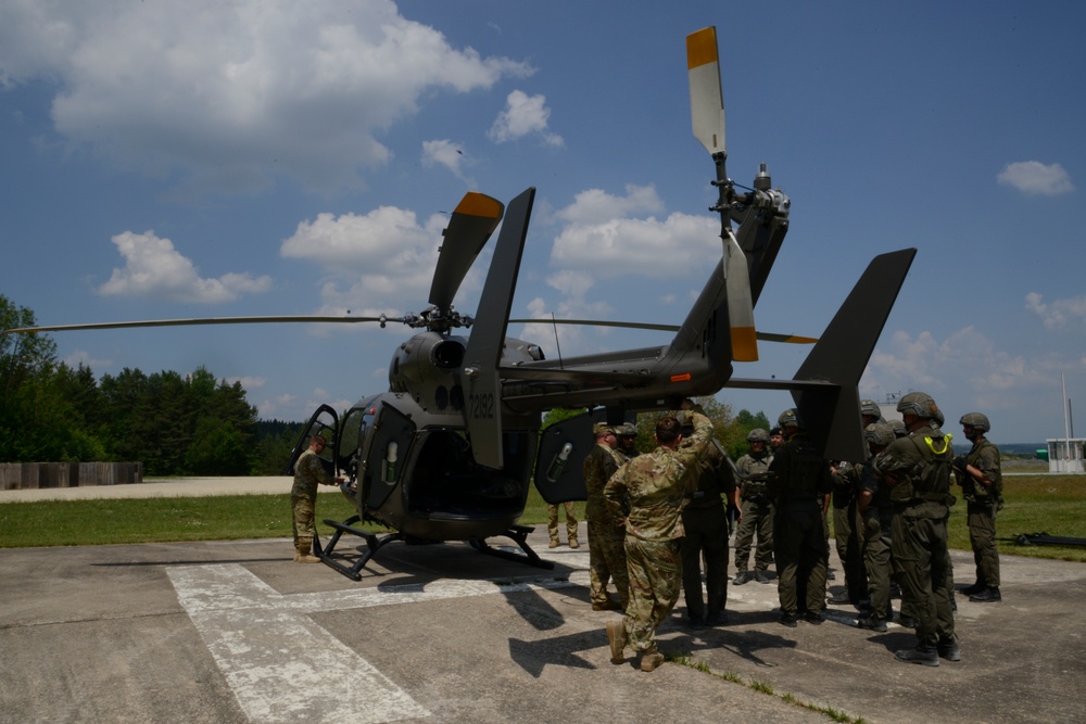 Strong Europe Tank Challenge MEDEVAC with Austrian Soldiers