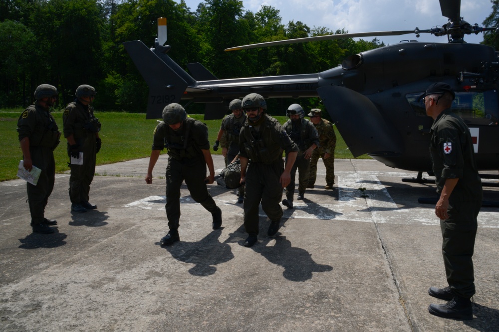 Strong Europe Tank Challenge MEDEVAC with Austrian Soldiers