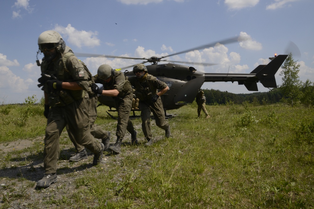 Strong Europe Tank Challenge MEDEVAC with Austrian Soldiers
