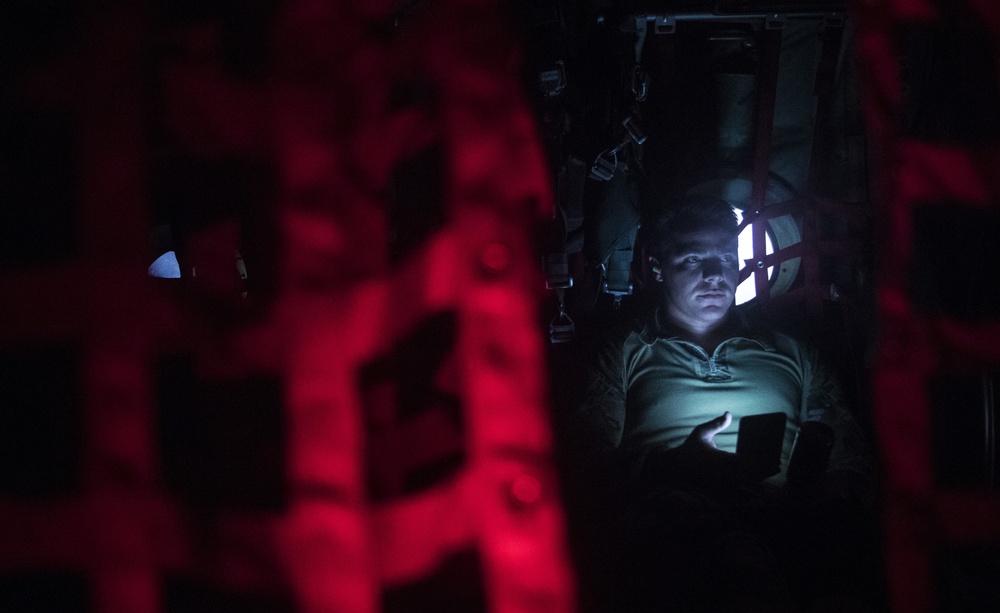 Fly Away Security Team Provides Security for a C-130